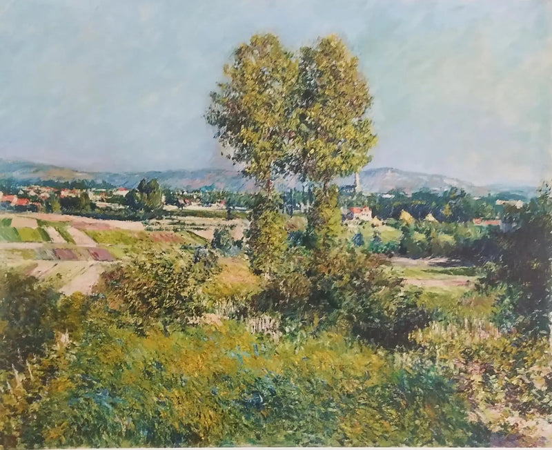 Argenteuil Manzarası - Gustave Caillebotte
