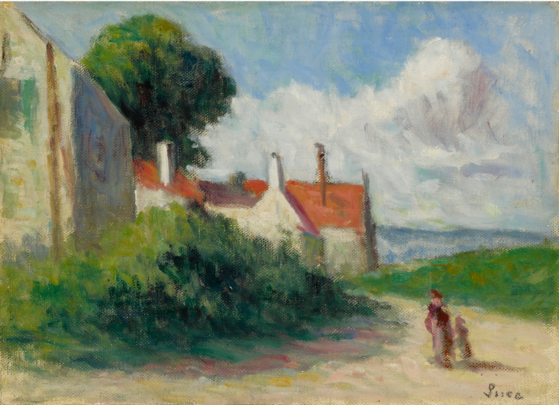 Asquin-sous-Vézelay Manzarası - Maximilien Luce
