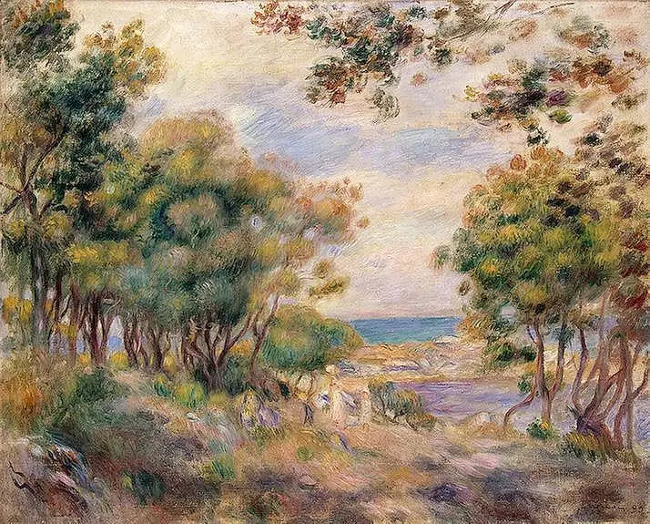 Beaulieu Manzarası - Pierre-Auguste Renoir