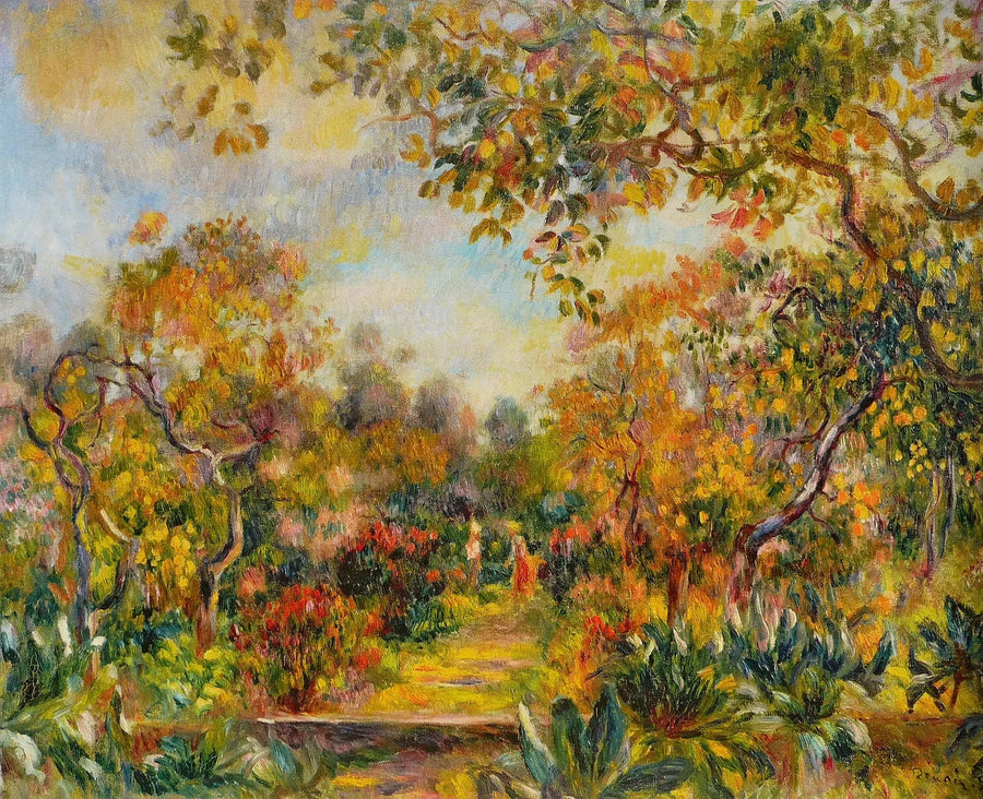 Beaulieu Manzarası - Pierre-Auguste Renoir