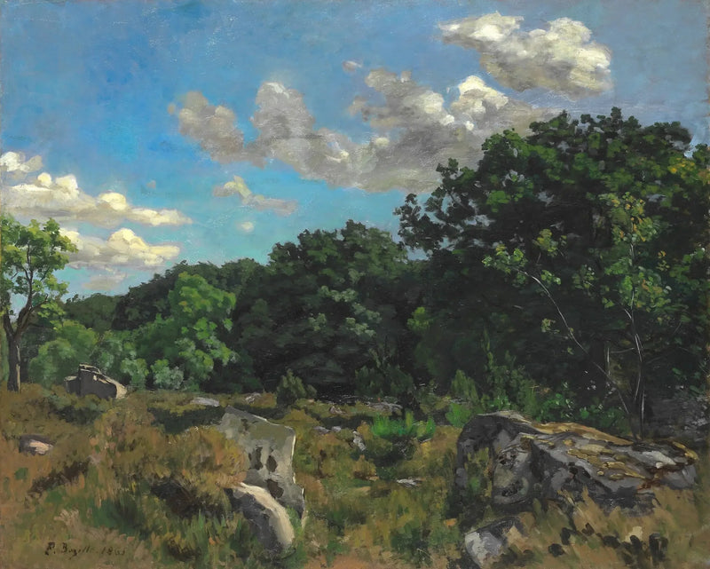 Chailly Manzarası - Frédéric Bazille