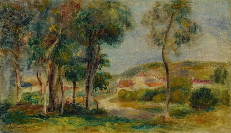 Essoyes Manzarası - Pierre-Auguste Renoir