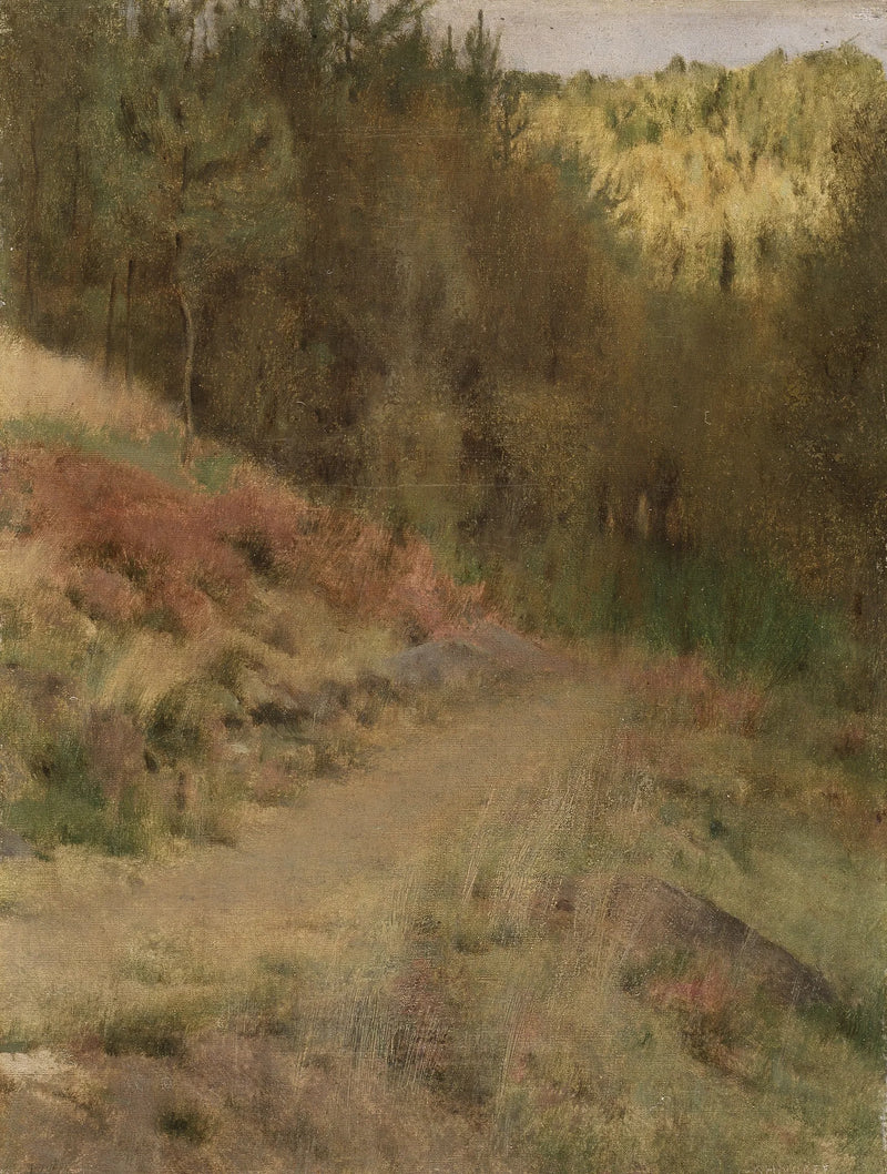 Fosset Manzarası - Fernand Khnopff