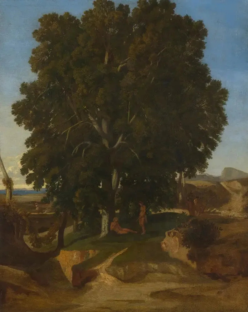 Antik Manzara - Gustave Courbet