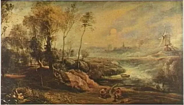 Oiseau Tutan Peyzaj - Peter Paul Rubens