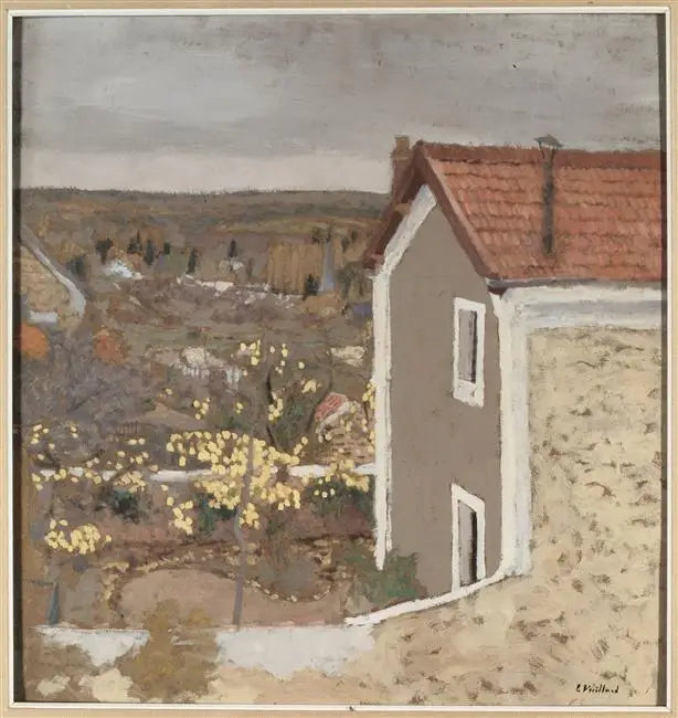 Étang-la-Ville Manzarası - Édouard Vuillard
