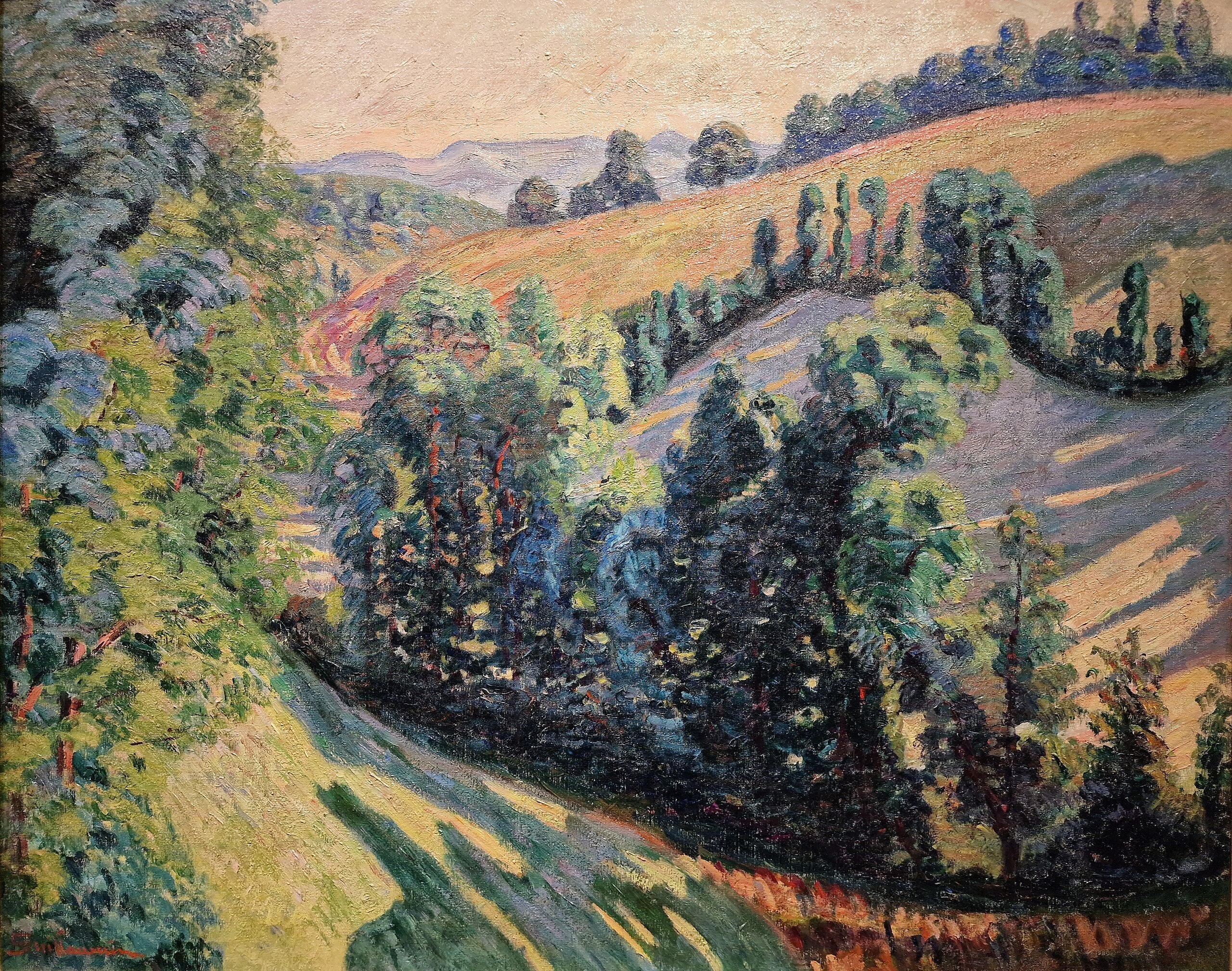 Paysage à Pontgibaud - Armand Guillaumin
