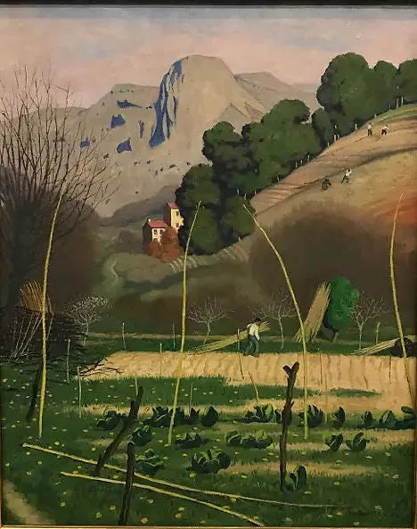 Saint-Jeannet Manzarası, Provence - Félix Vallotton