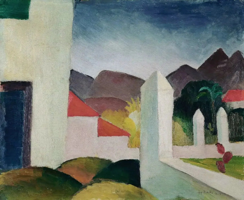 Afrika Manzarası - August Macke