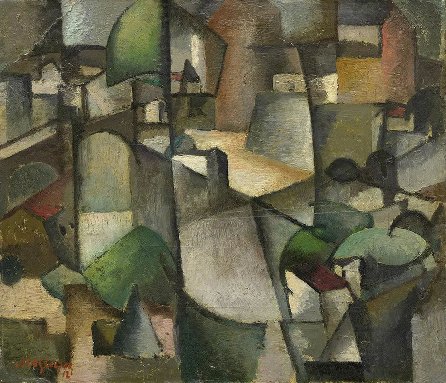 Paysage - Albert Gleizes image 1 tableau peint à l’huile sur toile