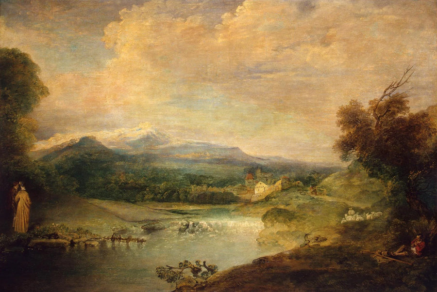 Manzara - Antoine Watteau