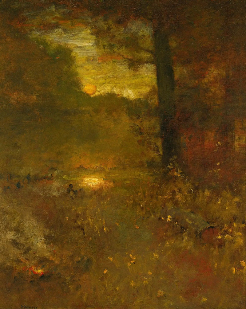 Gün Batımı Manzarası; Gün Sonu - George Inness