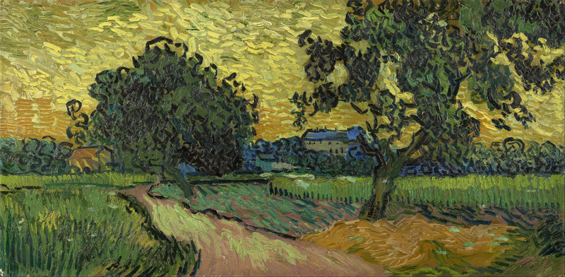 Alacakaranlıkta Manzara - Vincent van Gogh