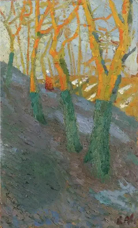 İlkbahar Manzarası - Kazimir Malevich