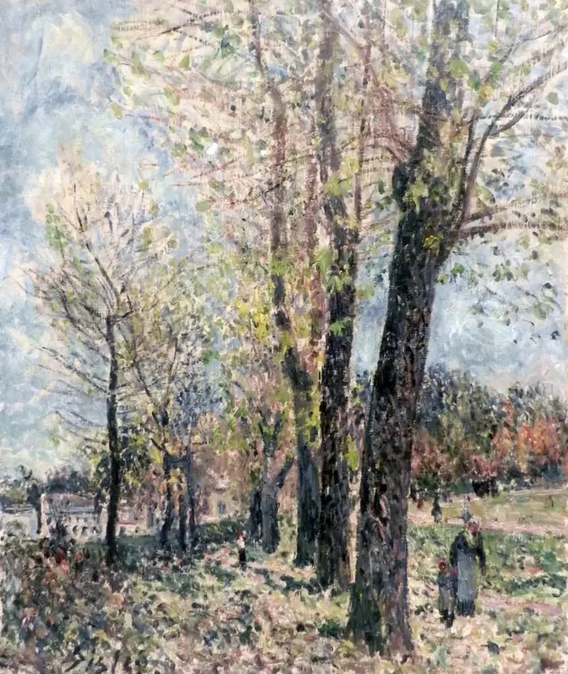 Moret Çevresindeki Manzara - Alfred Sisley