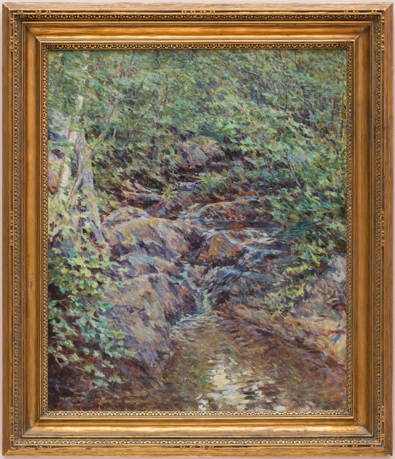 Şelale ile Manzara - Robert Lewis Reid