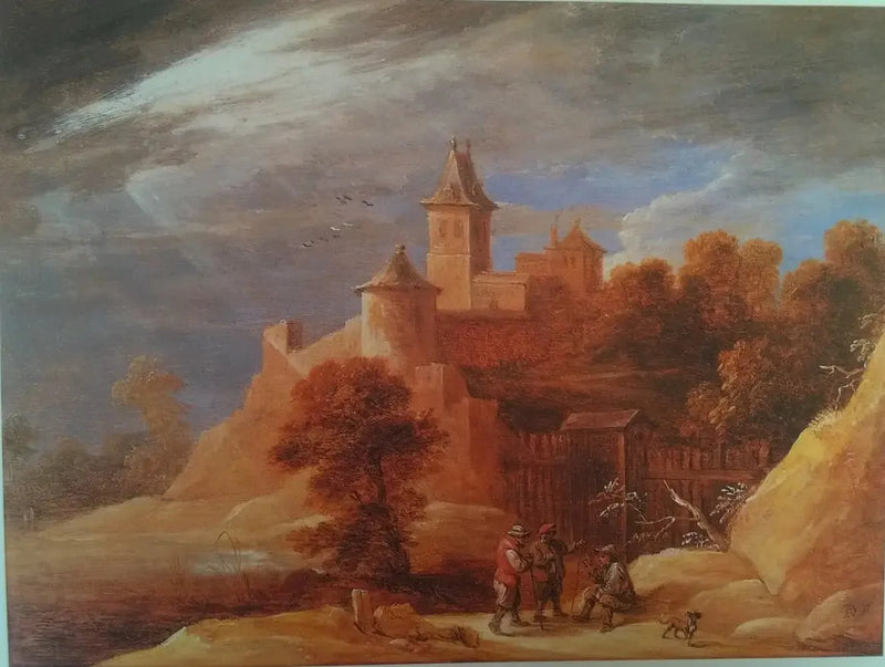 Şato ile Manzara - David Teniers le Jeune
