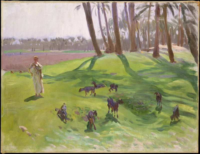 Çobanlı Manzara - John Singer Sargent