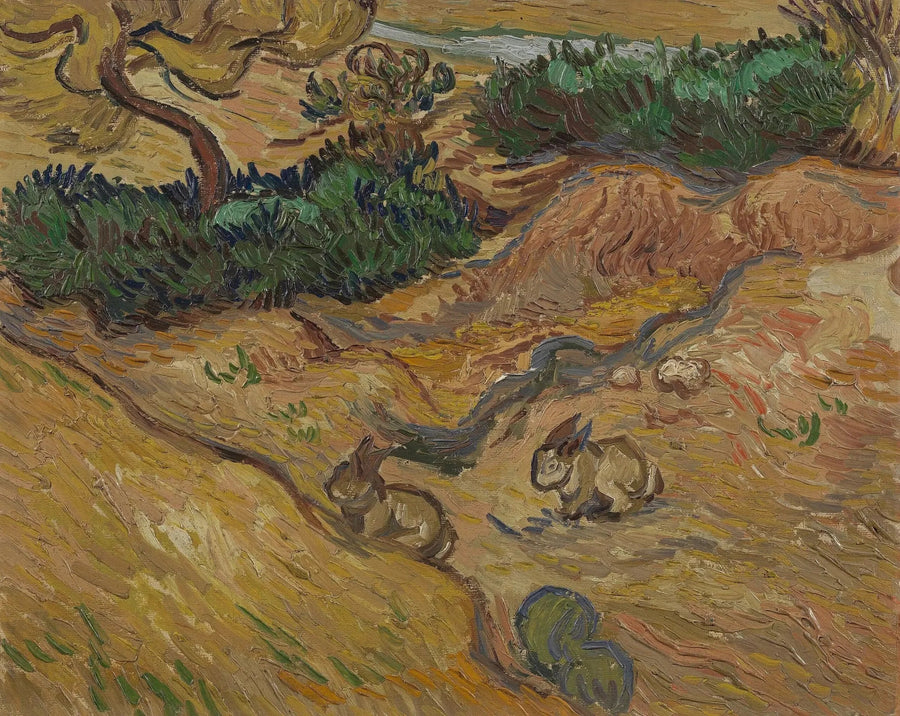 Tavşanlı Manzara - Vincent van Gogh