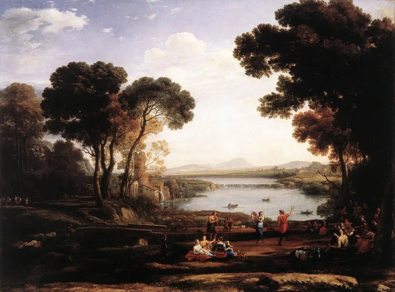 Dans edenler ve Dans Edenler (Le Moulin) - Claude Lorrain