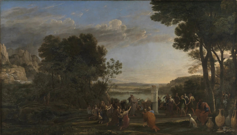 Altın Buzağına Tapınma Manzarası - Claude Lorrain
