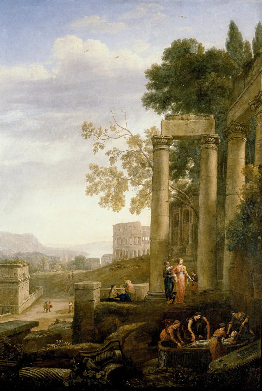 Aziz Serafiye'nin Defni Manzarası - Claude Lorrain