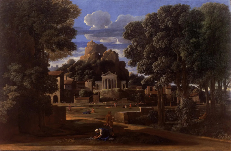 Phocion'un Külleriyle Manzara - Nicolas Poussin