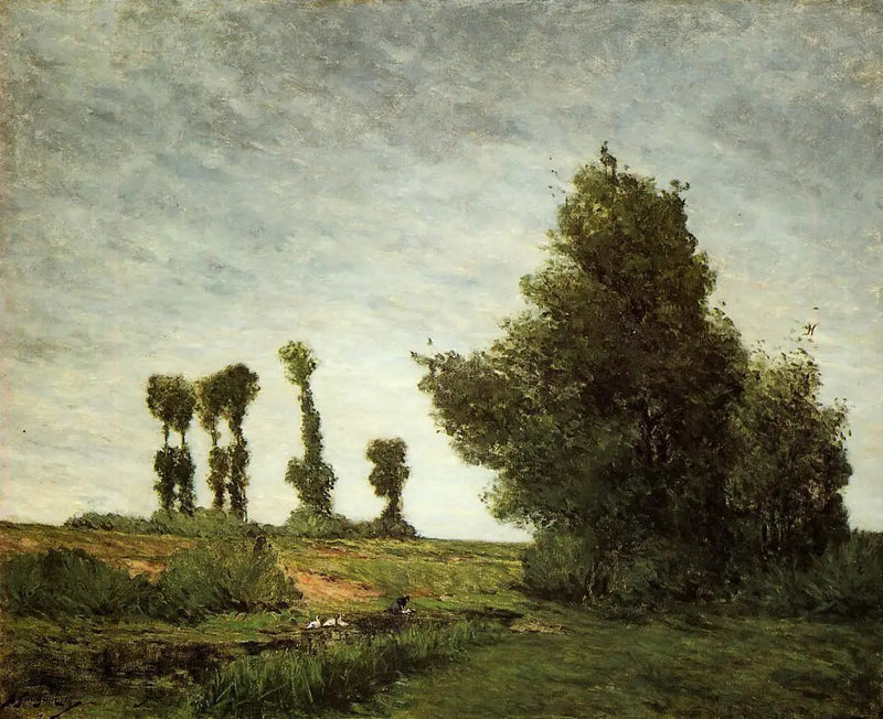 İkizler ile Manzara - Paul Gauguin