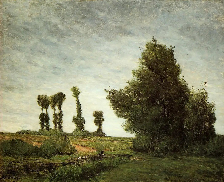 İkizler ile Manzara - Paul Gauguin
