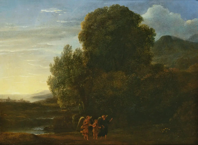 Saint Jean Baptiste ile Manzara - Claude Lorrain