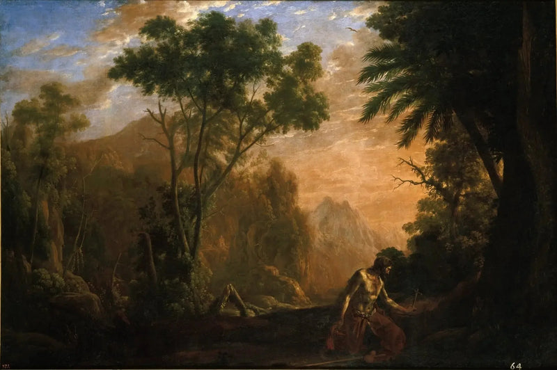Saint Onuphre ile Manzara - Claude Lorrain