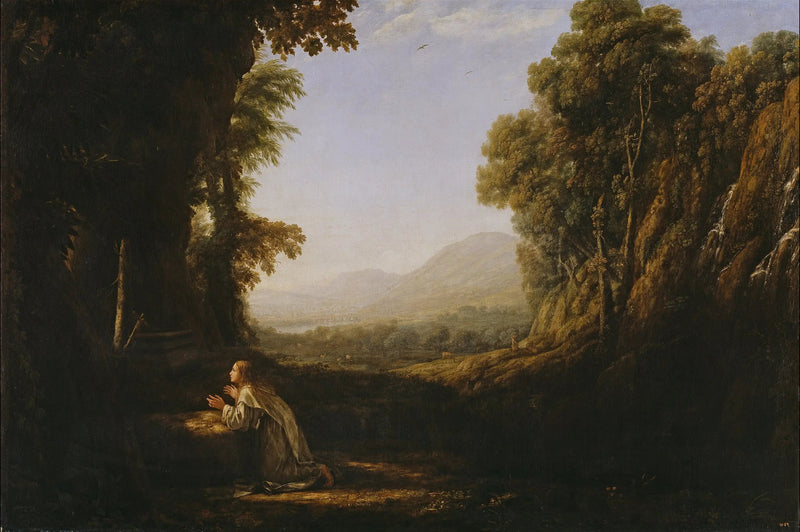Cervelló'daki Azize María ile Manzara - Claude Lorrain