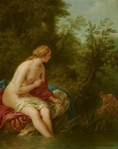 Paysage avec Salmacis et Hermaphrodite - Louis Jean François Lagrenée - Alpha Reproduction