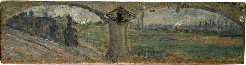 Buhar Trenleri ile Manzara - Camille Pissarro
