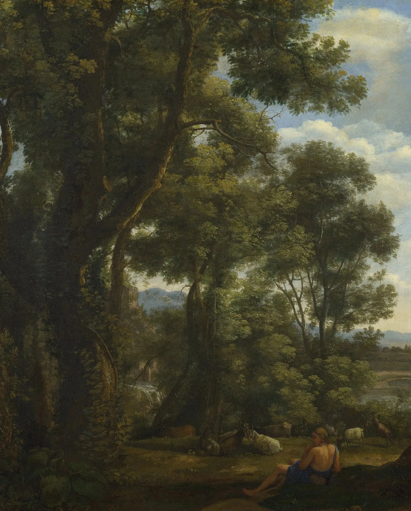 Çoban ve Keçilerle Manzara - Claude Lorrain