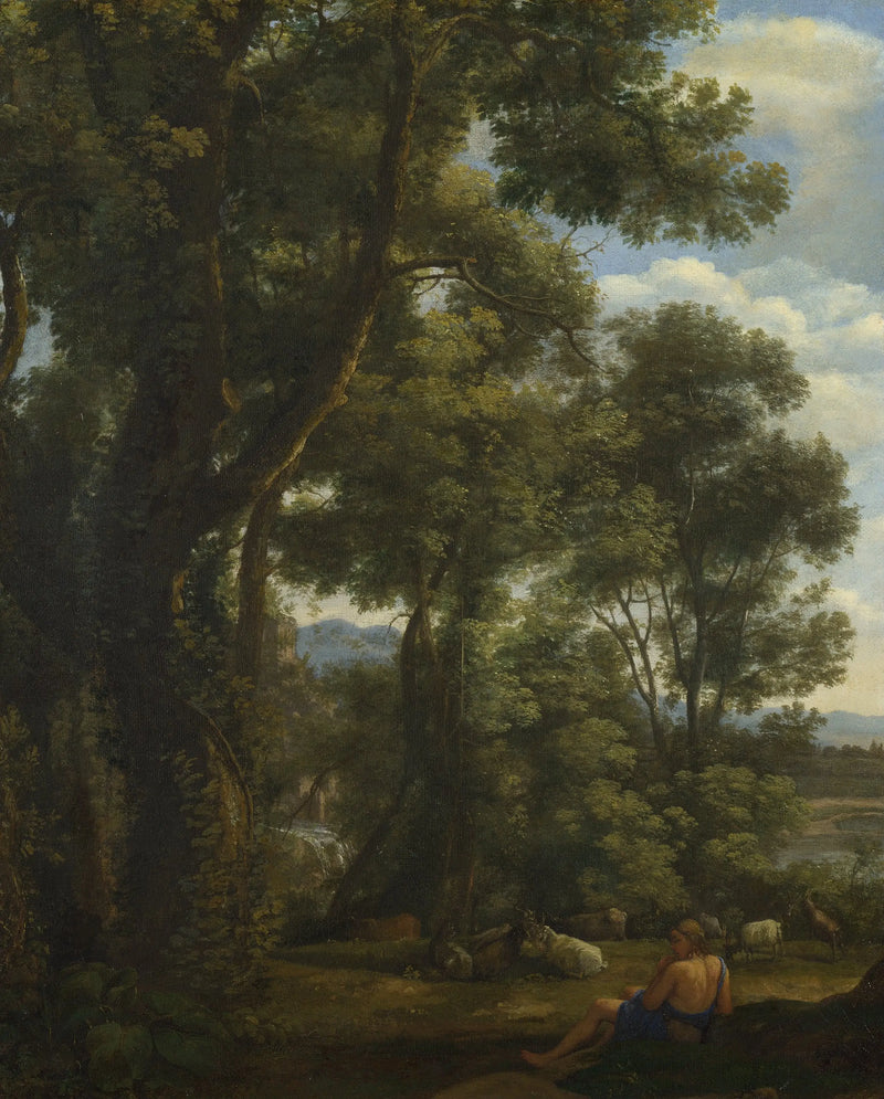 Çoban ve Keçilerle Manzara - Claude Lorrain