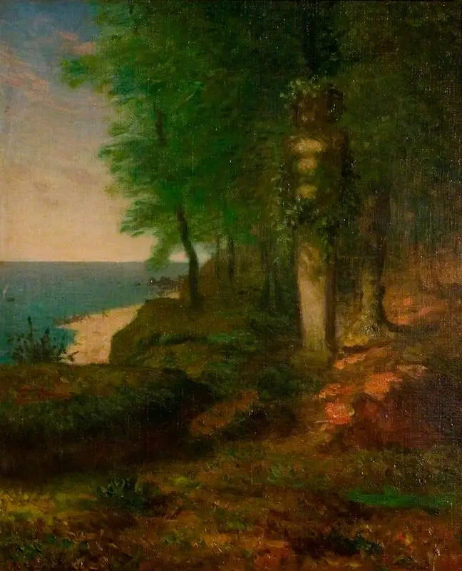 Son Figürlü Manzara - Jean-François Millet
