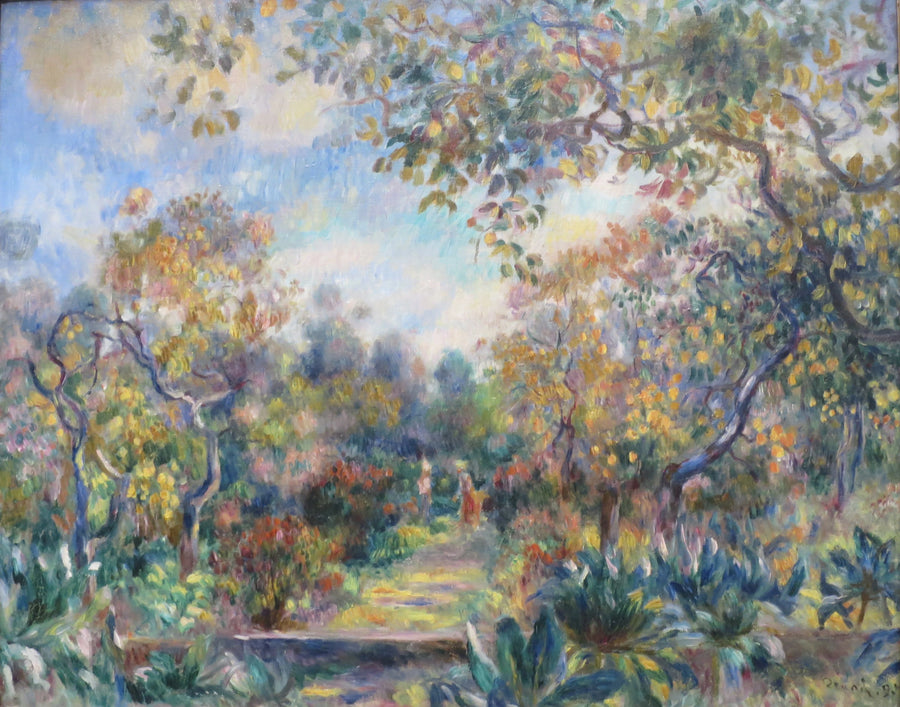 Beaulieu Manzarası - Pierre-Auguste Renoir