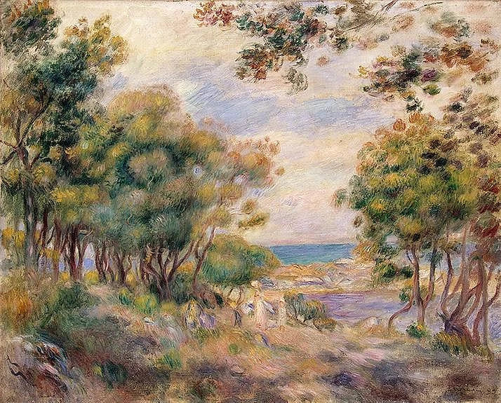 Beaulieu Manzarası - Pierre-Auguste Renoir