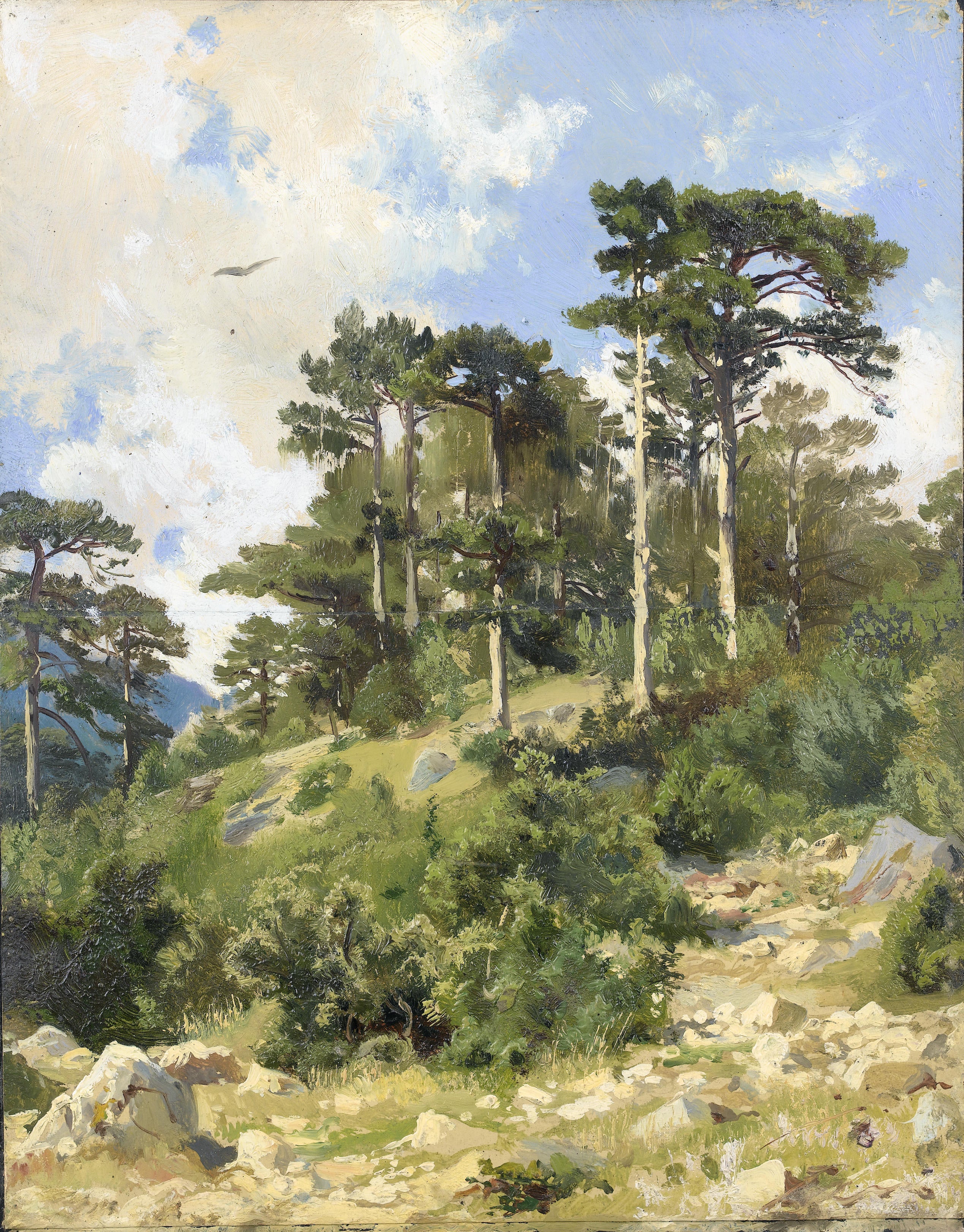 Paysage boisé - Ivan Chichkine