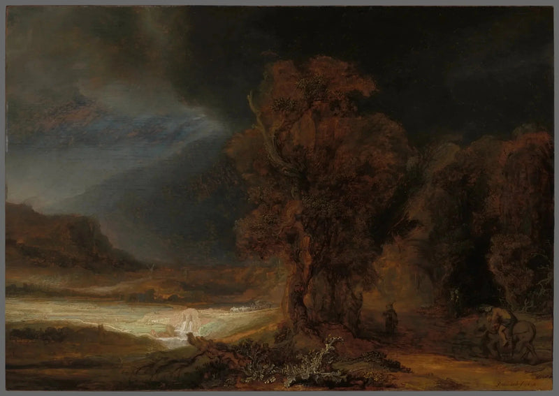 İyi Samiriyeli Manzara - Rembrandt
