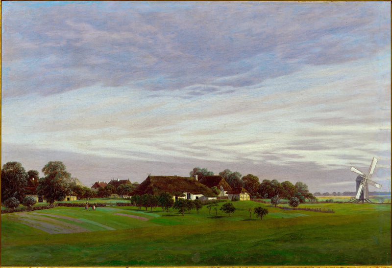 Manzara - Caspar David Friedrich