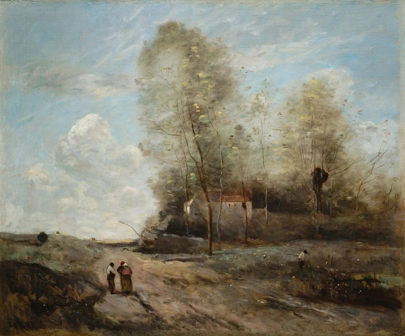 Kırsal Manzara - Jean-Baptiste Camille Corot