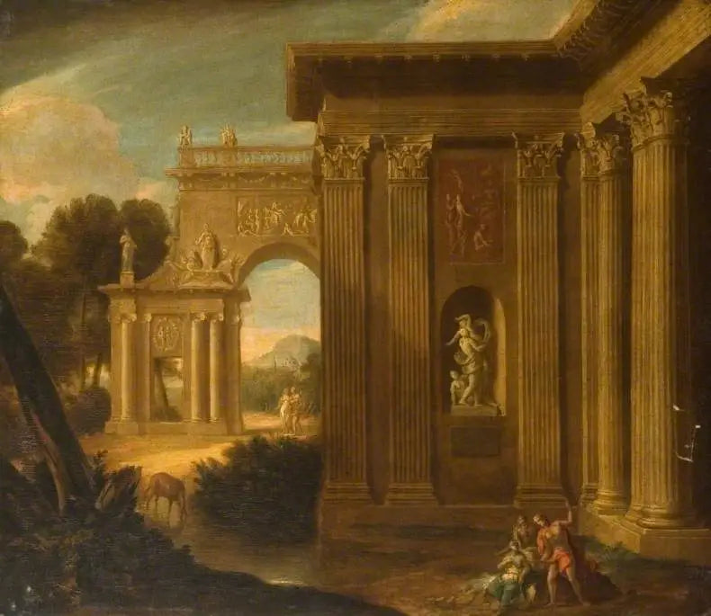 Klasik Manzara - Giovanni Paolo Panini