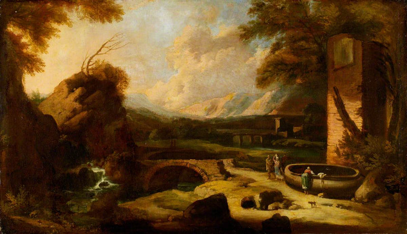 İtalyan Klasik Manzara - Sebastiano Ricci