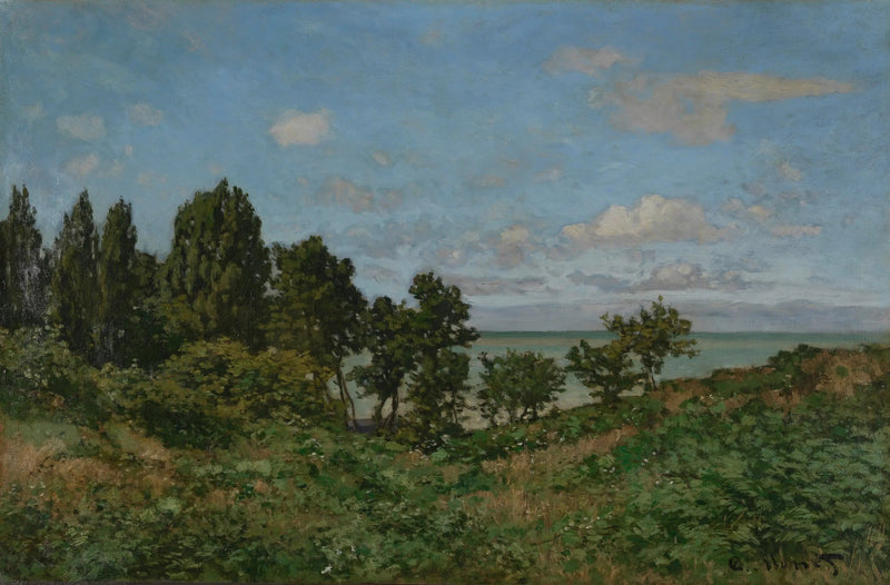Kıyı Manzarası - Claude Monet