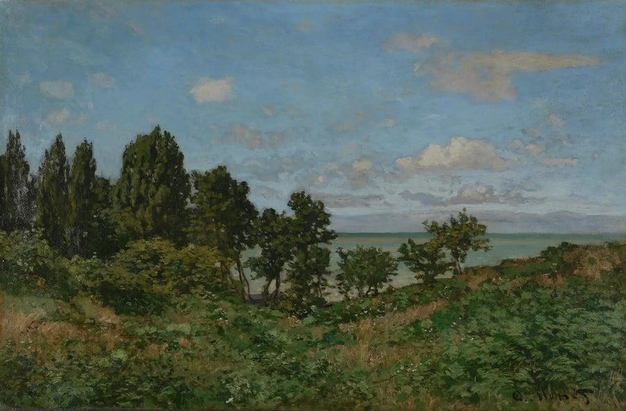 Kıyı Manzarası - Claude Monet