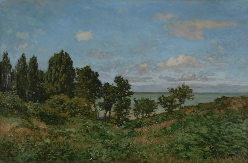 Kıyı Manzarası - Claude Monet
