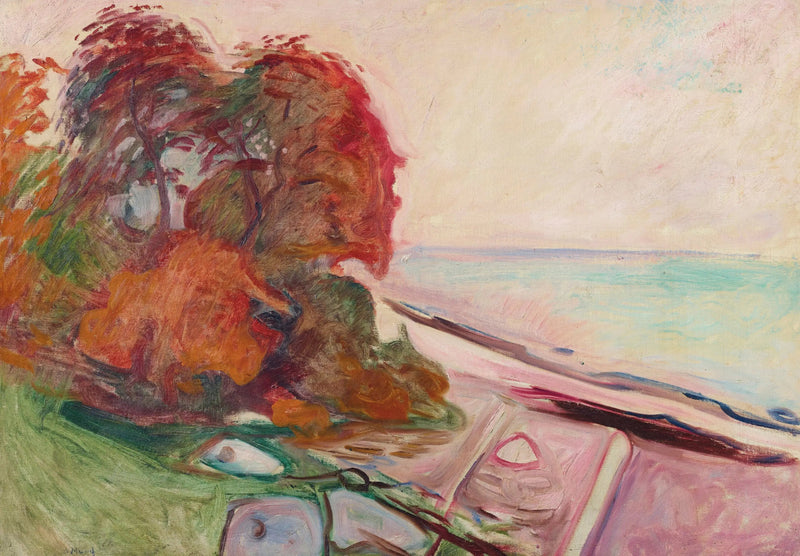 Kıyı Manzarası - Edvard Munch
