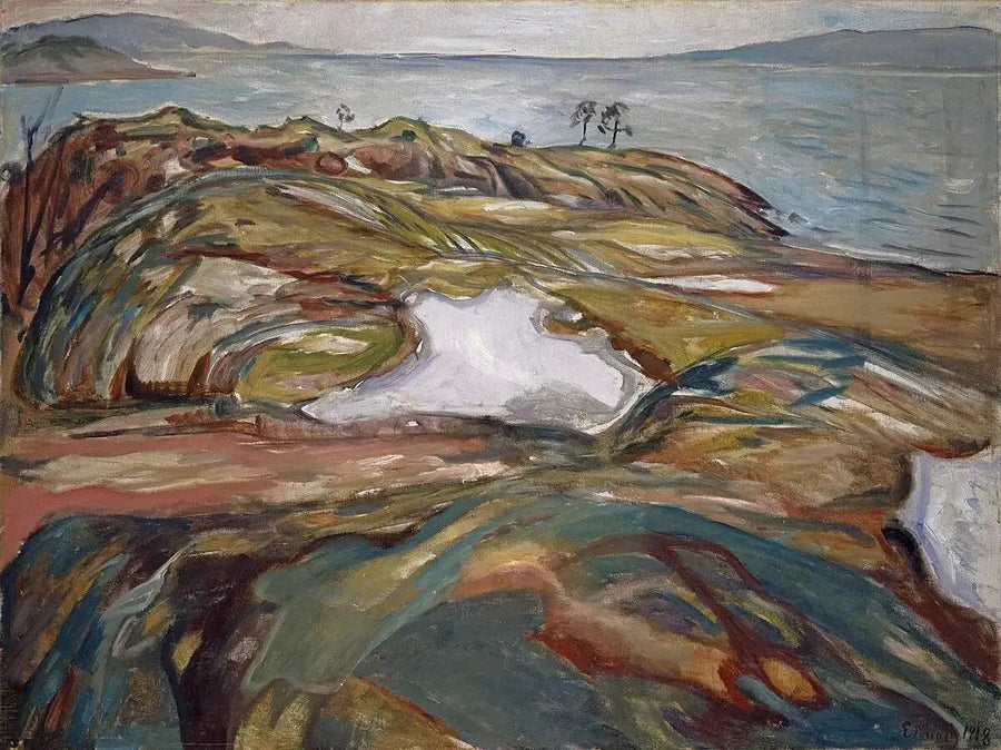 Kıyı Manzarası - Edvard Munch